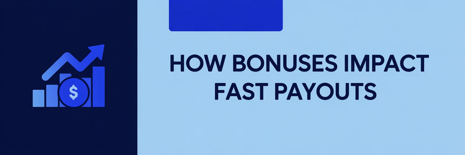 How Bonuses Impact Fast Payouts